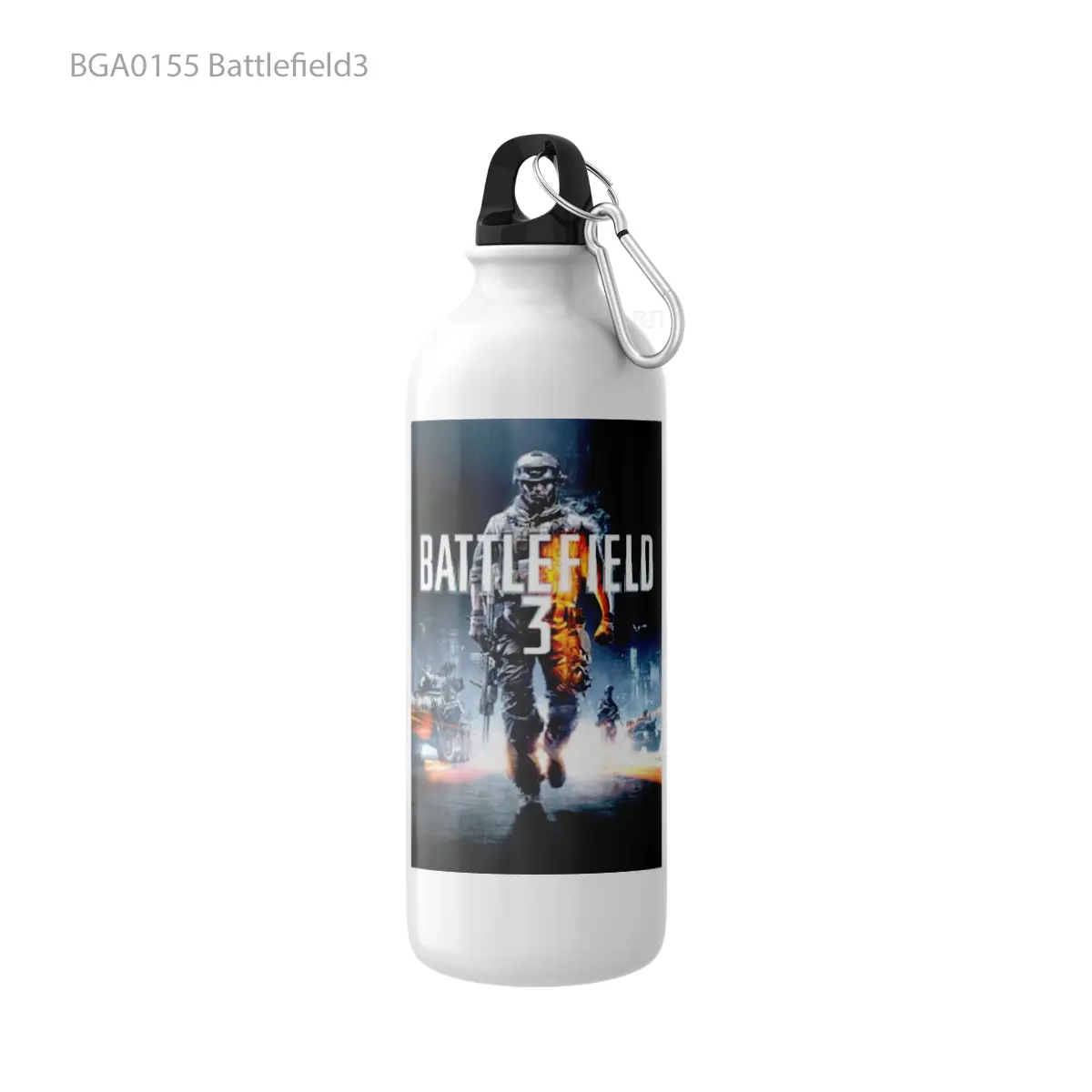Botol Battlefield3 Alat Minum Olahraga Desain Game