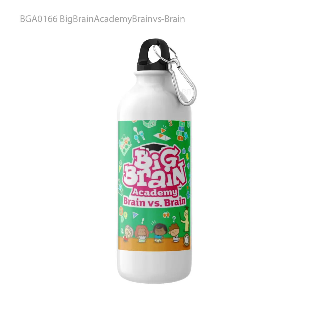 Botol BigBrainAcademyBrainvsBrain Alat Minum Olahraga Desain Game