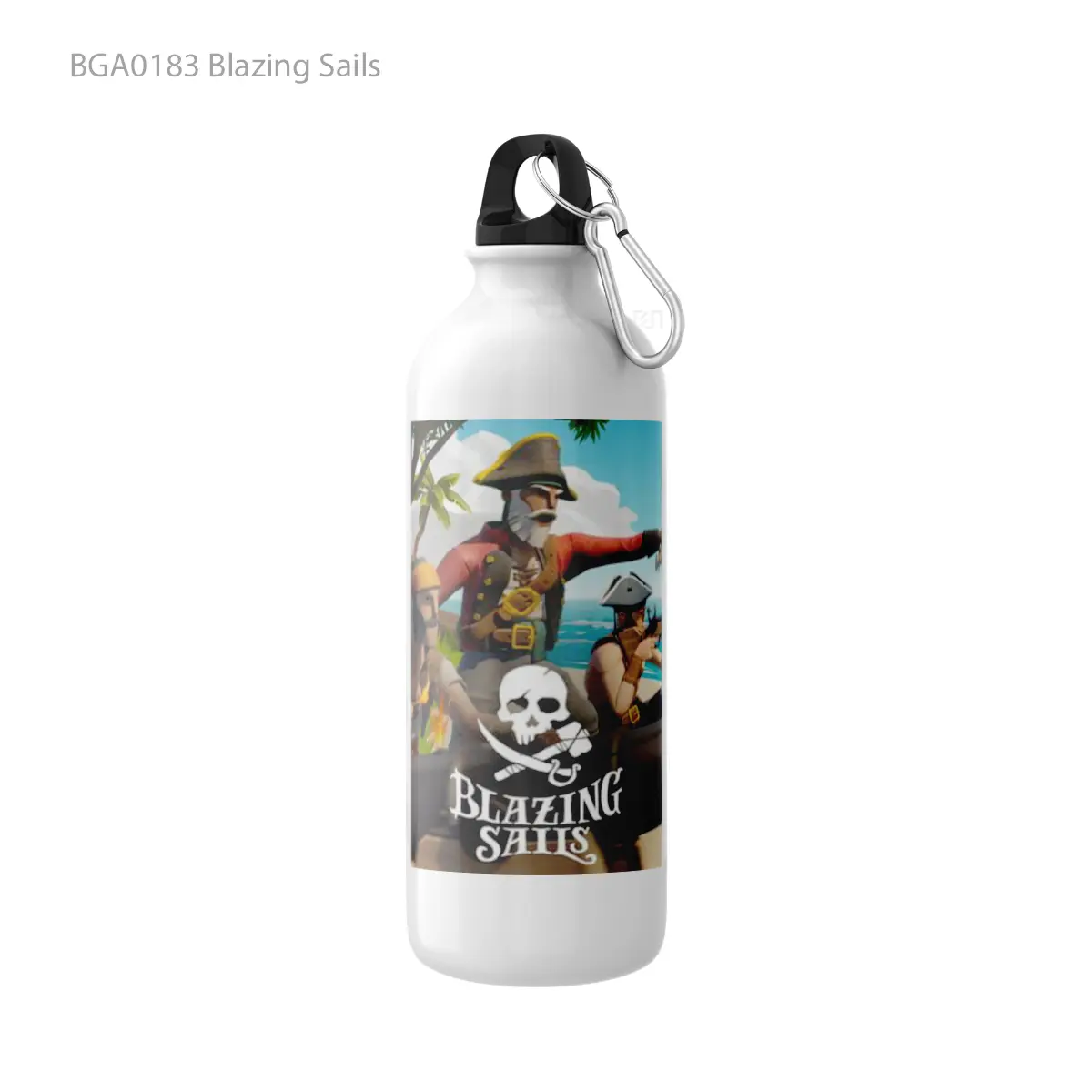 Botol Blazing Sails Alat Minum Olahraga Desain Game