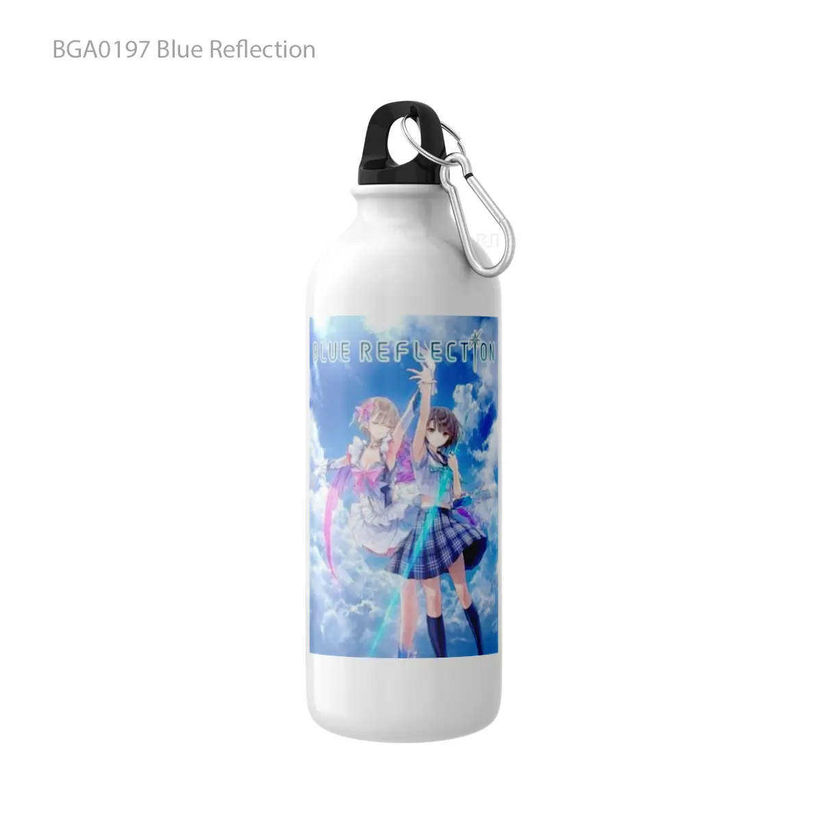 Botol Blue Reflection Alat Minum Olahraga Desain Game