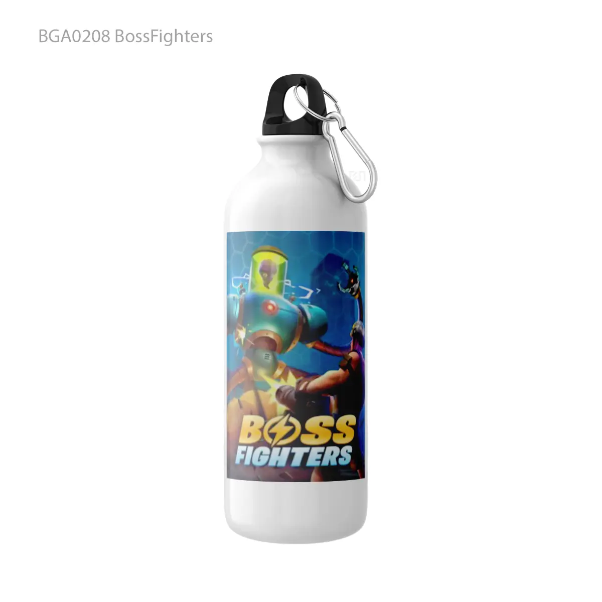 Botol BossFighters Alat Minum Olahraga Desain Game