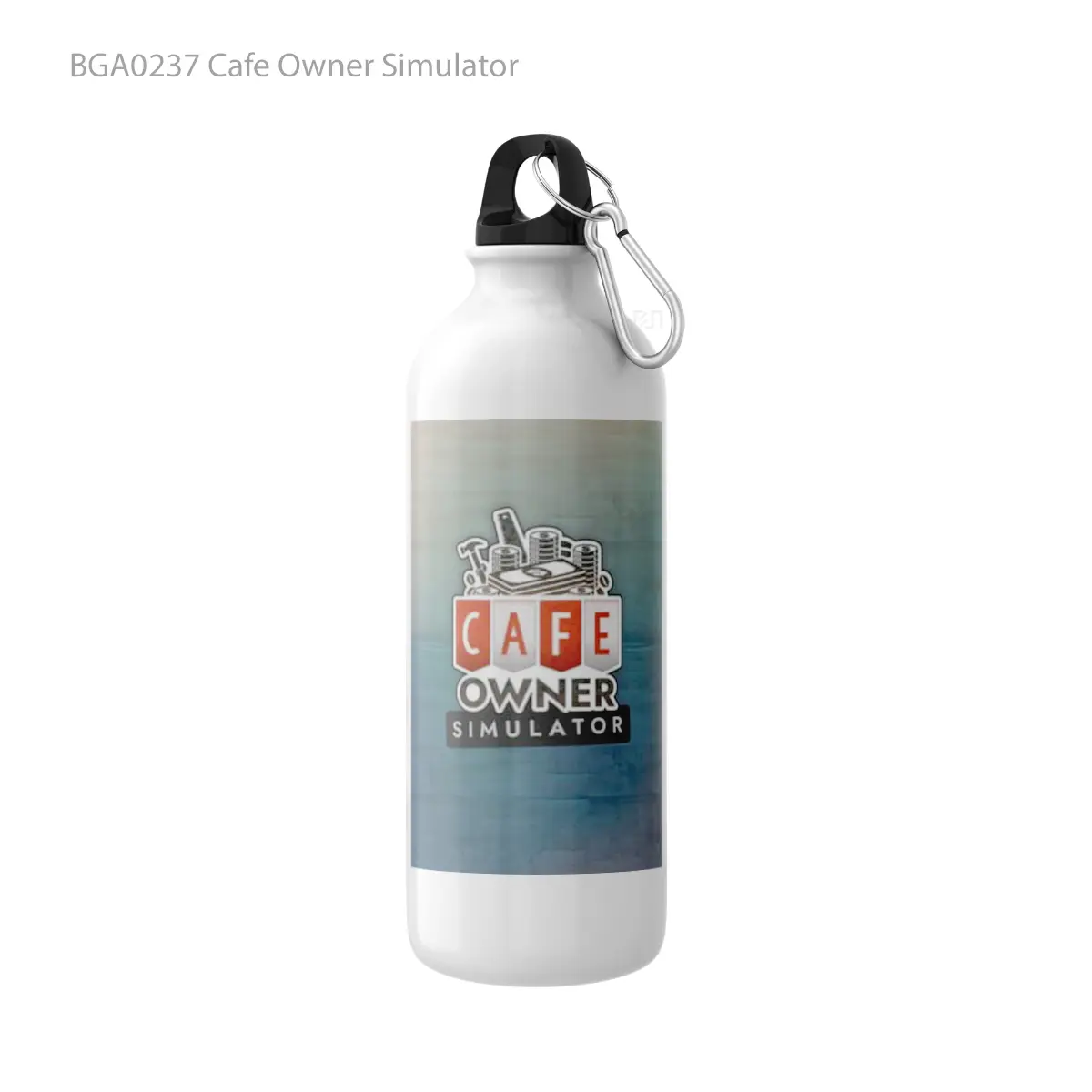 Botol Cafe Owner Simulator Alat Minum Olahraga Desain Game