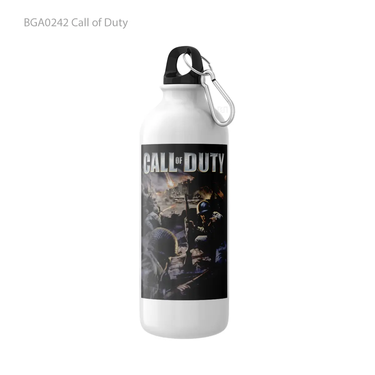 Botol Call of Duty Alat Minum Olahraga Desain Game