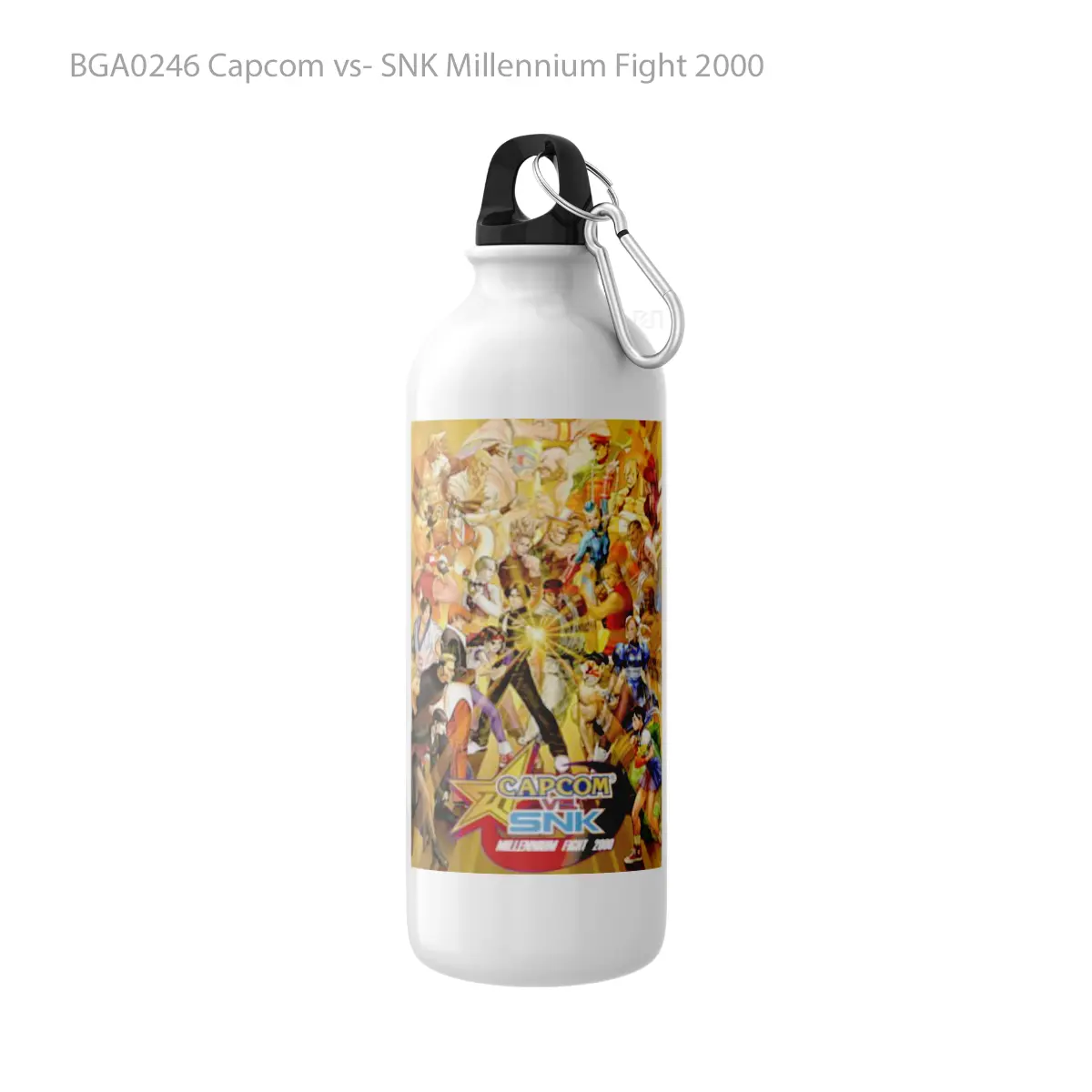 Botol Capcom vs SNK Millennium Fight 2000 Alat Minum Olahraga Desain Game