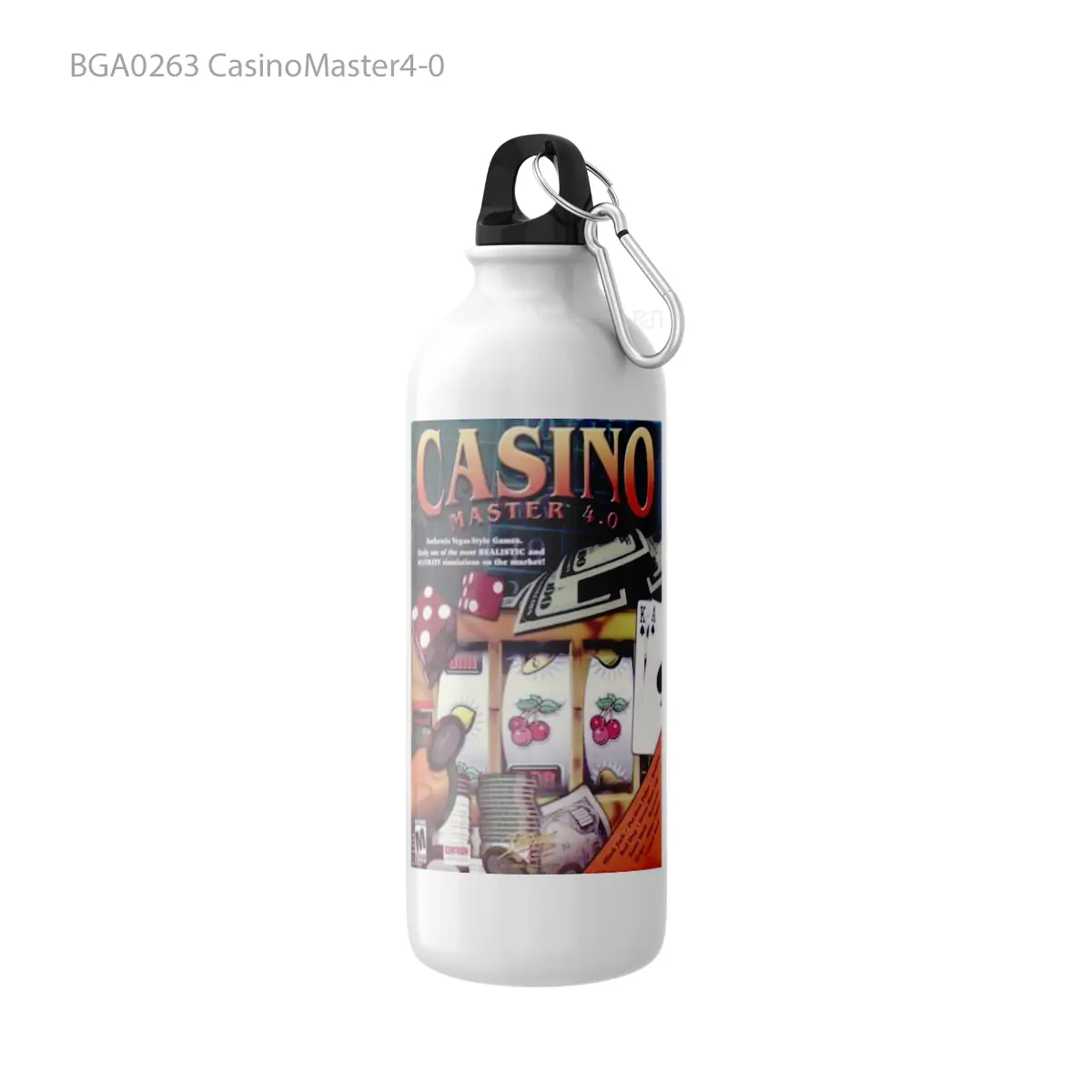Botol CasinoMaster40 Alat Minum Olahraga Desain Game