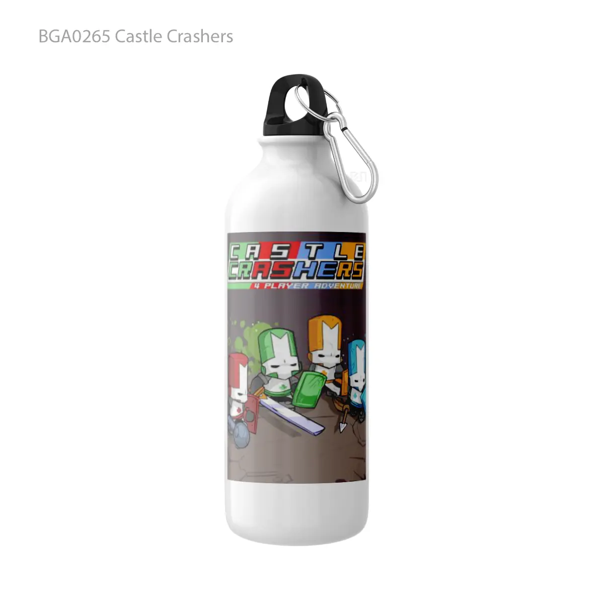 Botol Castle Crashers Alat Minum Olahraga Desain Game