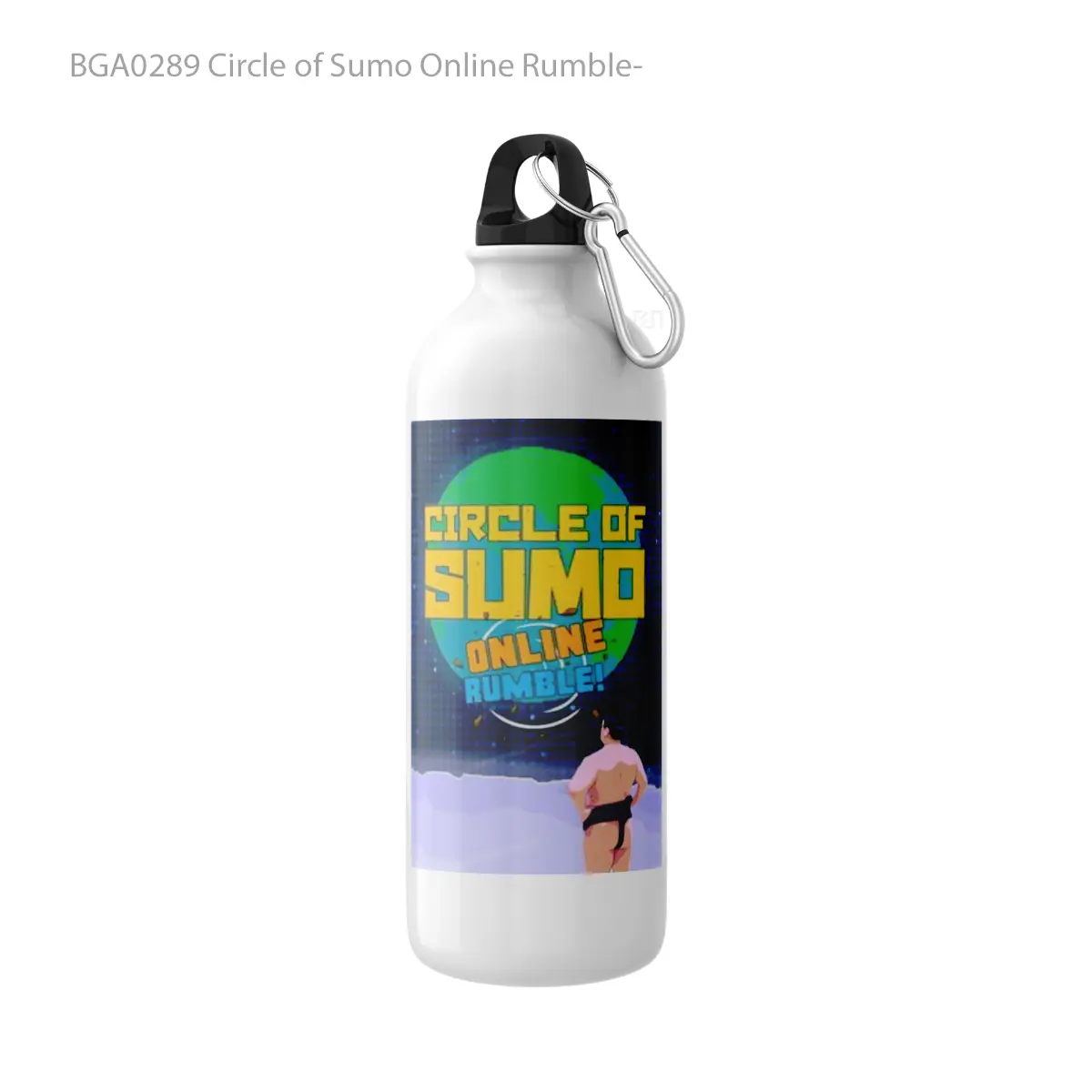Botol Circle of Sumo Online Rumble Alat Minum Olahraga Desain Game