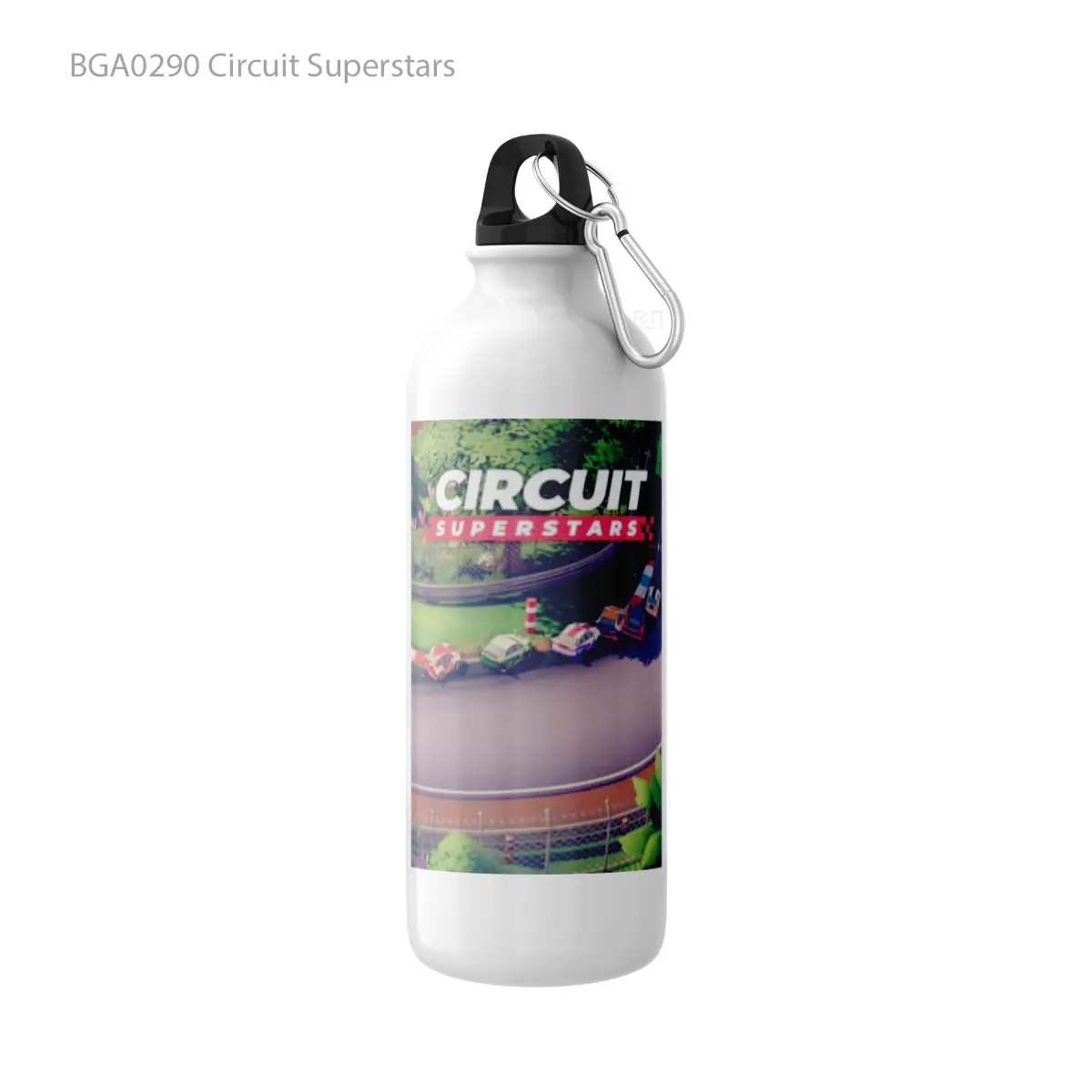 Botol Circuit Superstars Alat Minum Olahraga Desain Game