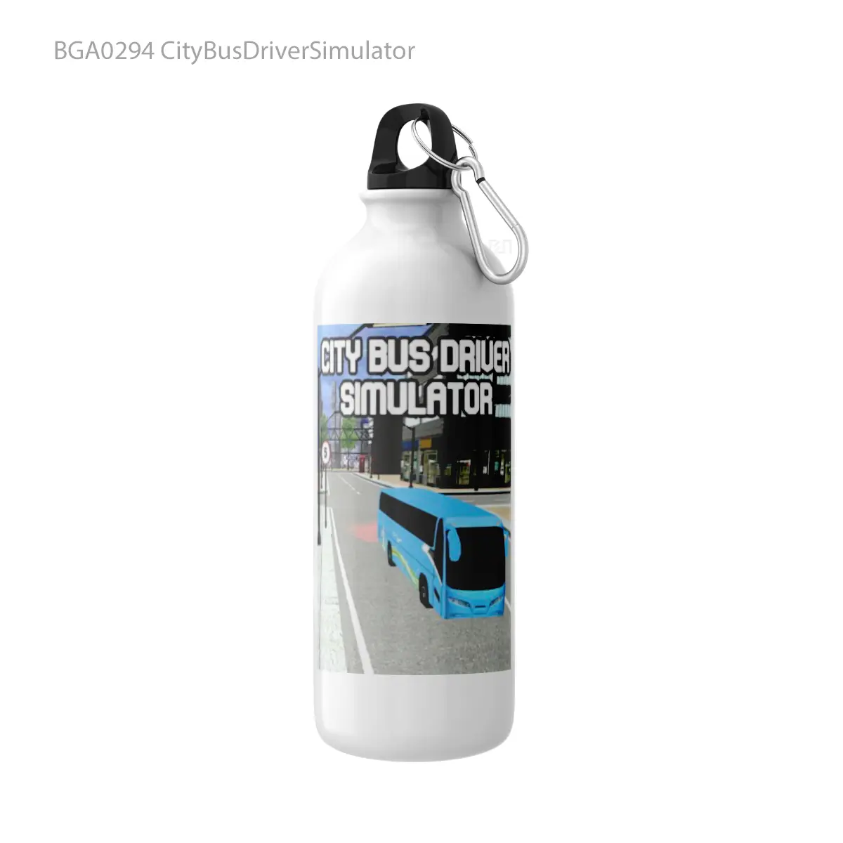 Botol CityBusDriverSimulator Alat Minum Olahraga Desain Game