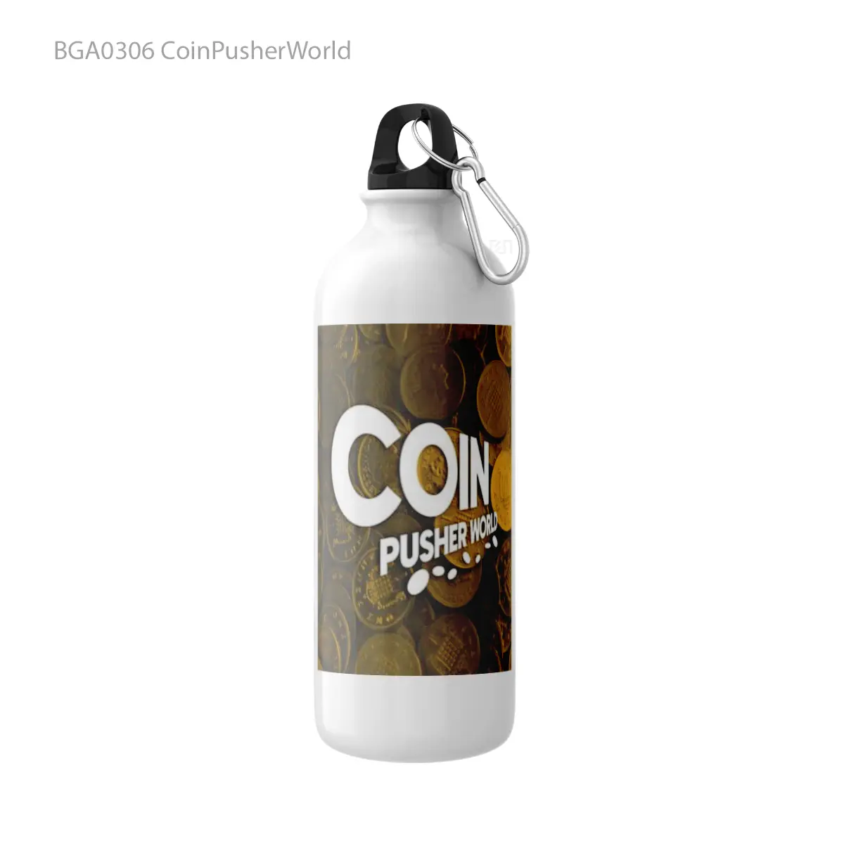 Botol CoinPusherWorld Alat Minum Olahraga Desain Game