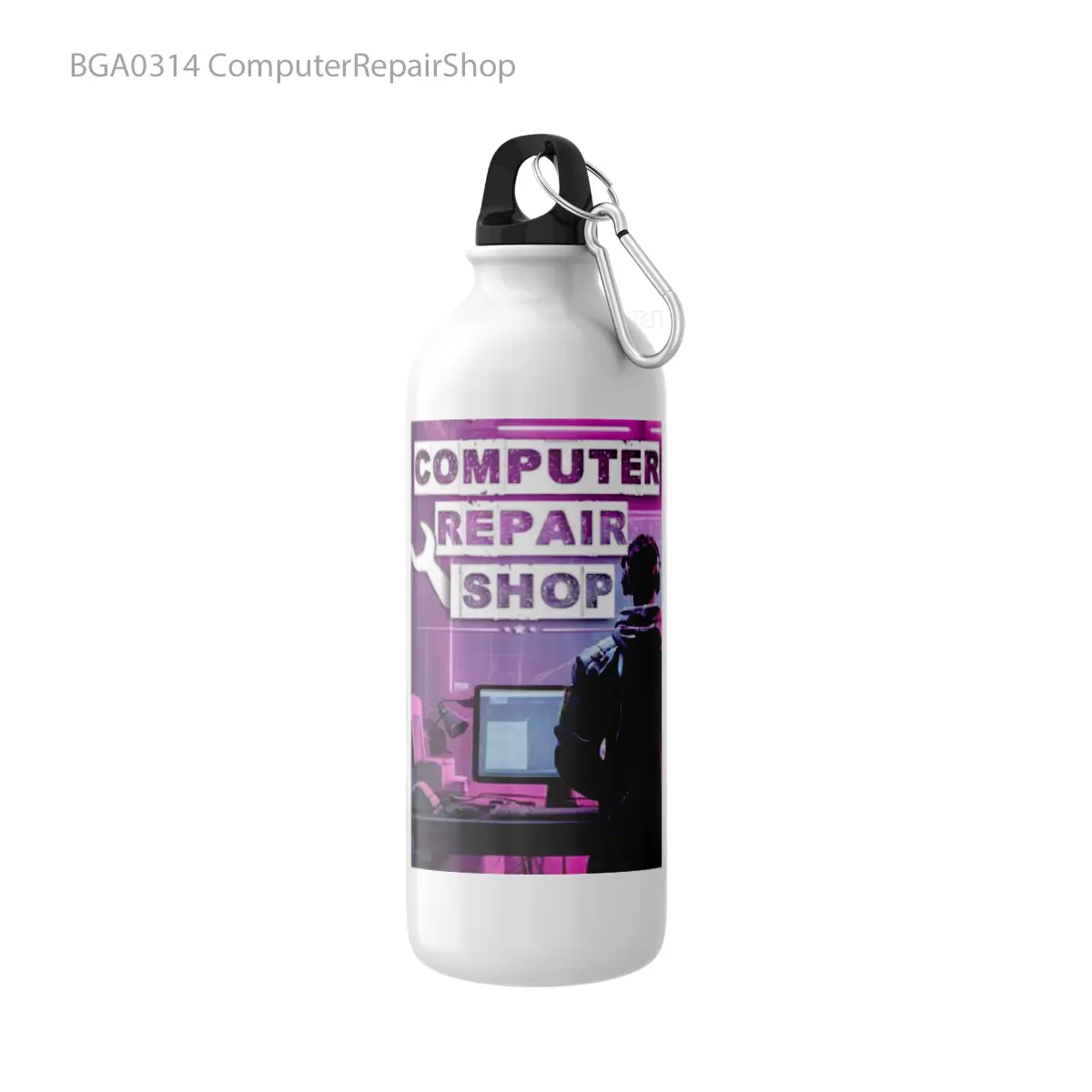 Botol ComputerRepairShop Alat Minum Olahraga Desain Game