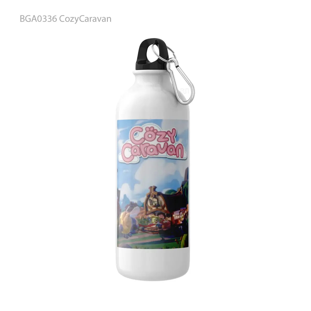 Botol CozyCaravan Alat Minum Olahraga Desain Game