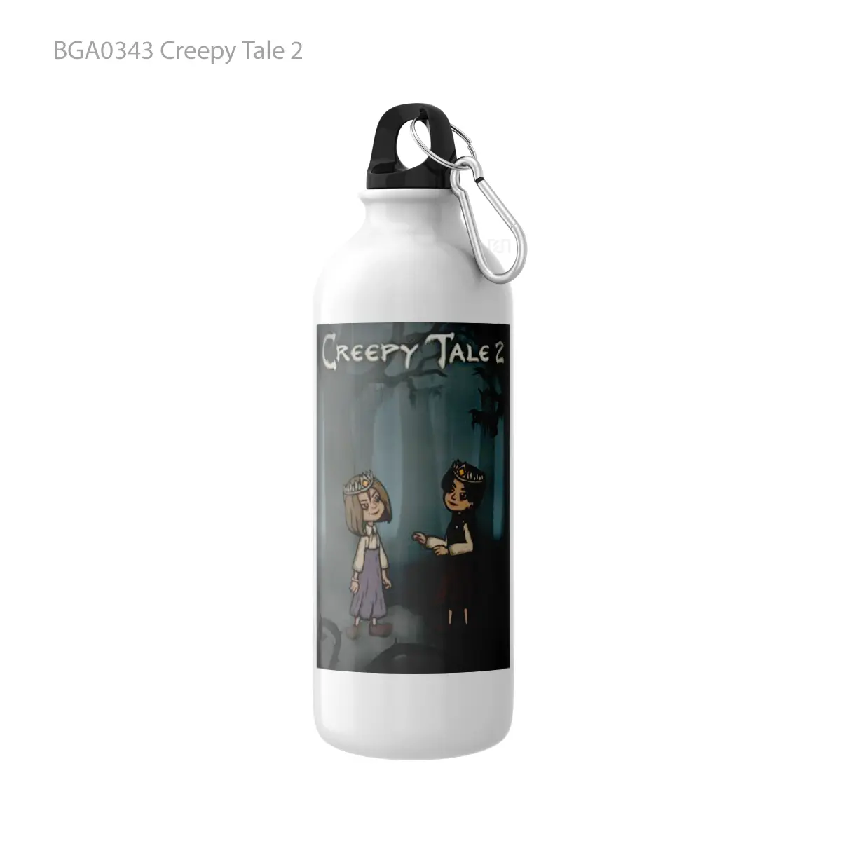 Botol Creepy Tale 2 Alat Minum Olahraga Desain Game