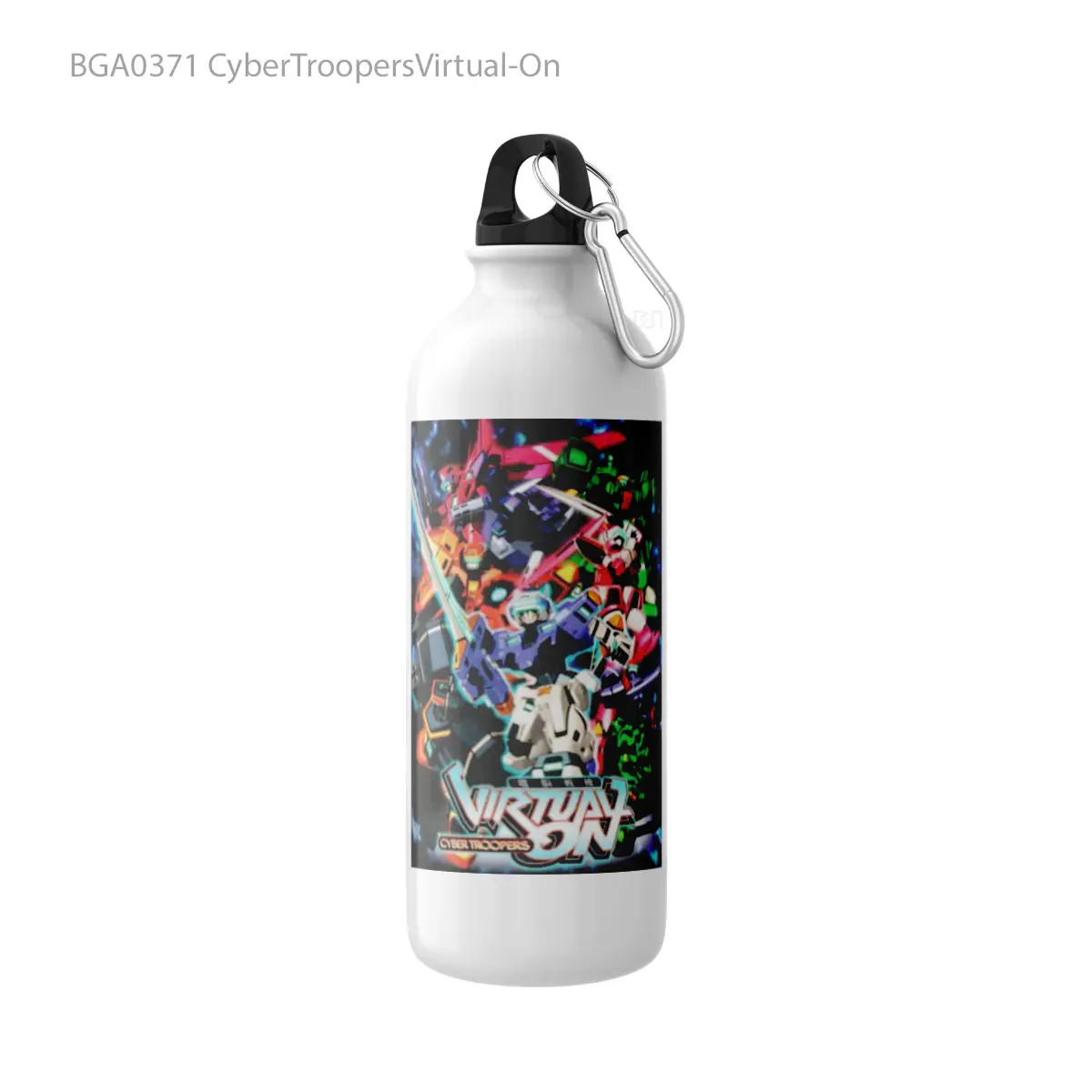 Botol CyberTroopersVirtualOn Alat Minum Olahraga Desain Game