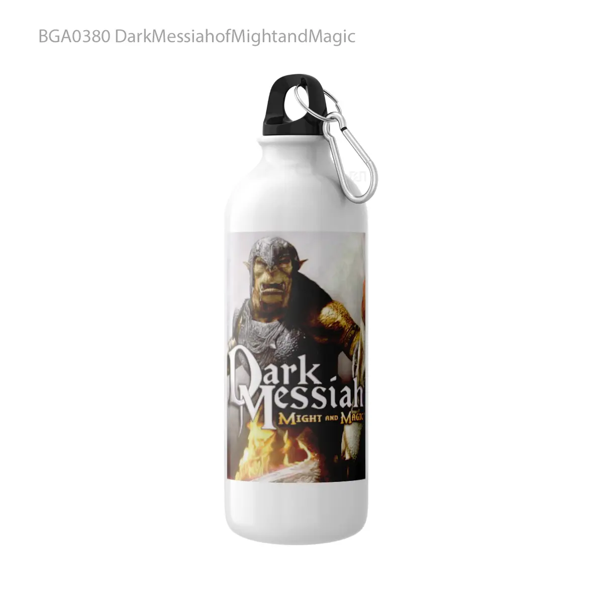 Botol DarkMessiahofMightandMagic Alat Minum Olahraga Desain Game