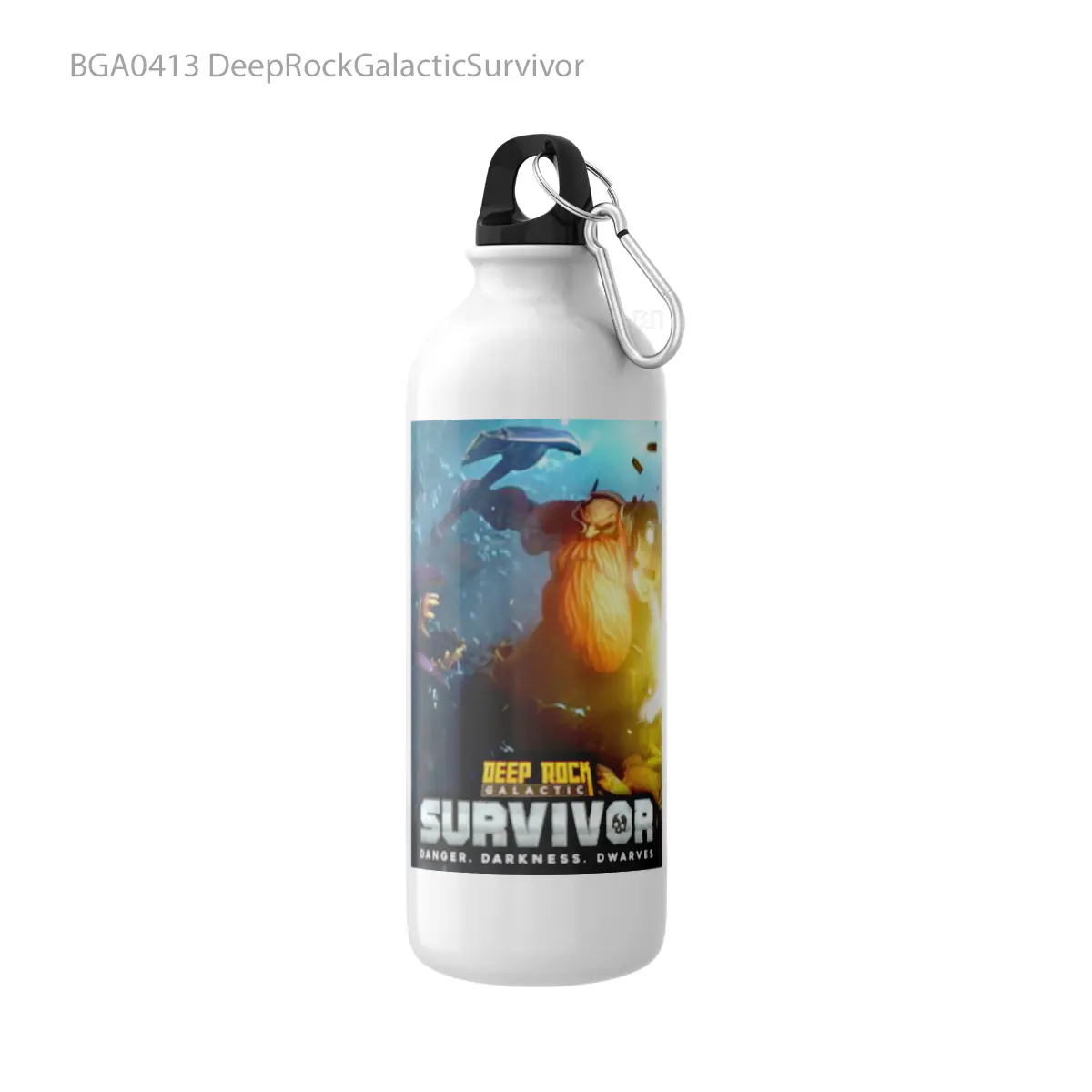 Botol DeepRockGalacticSurvivor Alat Minum Olahraga Desain Game