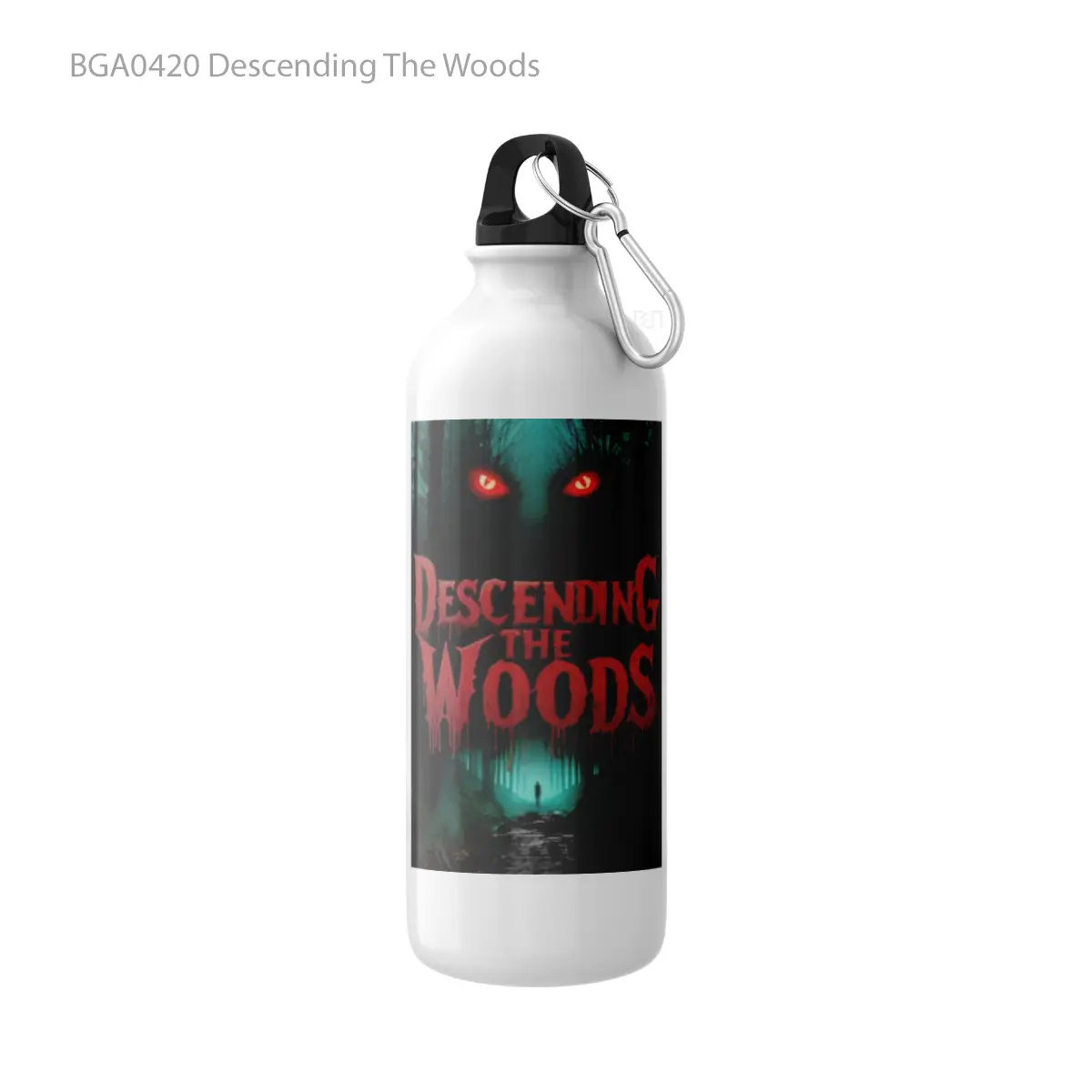 Botol Descending The Woods Alat Minum Olahraga Desain Game