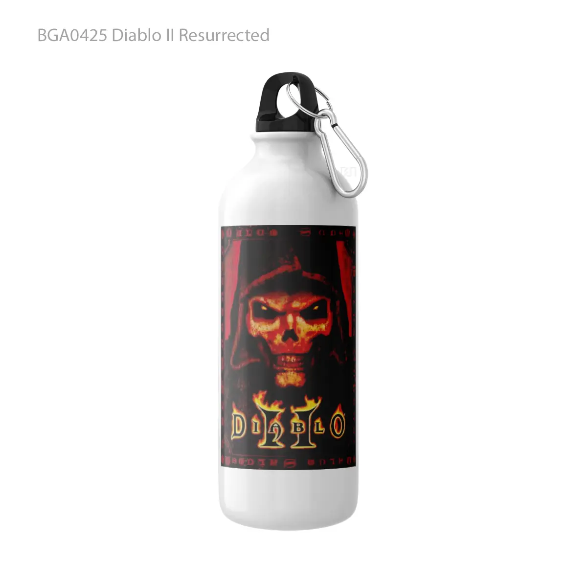 Botol Diablo II Resurrected Alat Minum Olahraga Desain Game