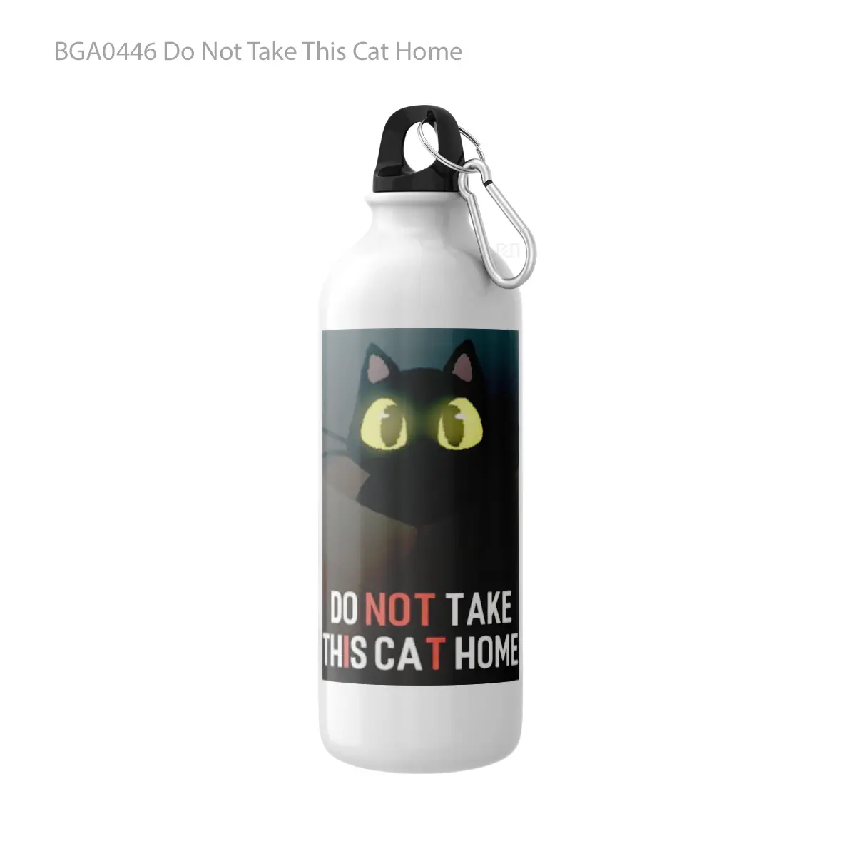 Botol Do Not Take This Cat Home Alat Minum Olahraga Desain Game