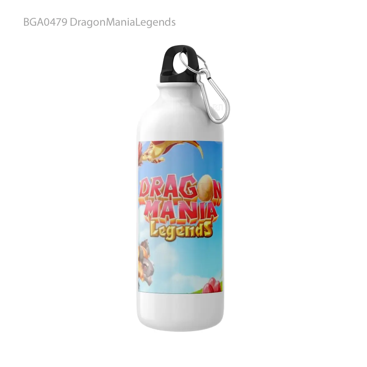 Botol DragonManiaLegends Alat Minum Olahraga Desain Game