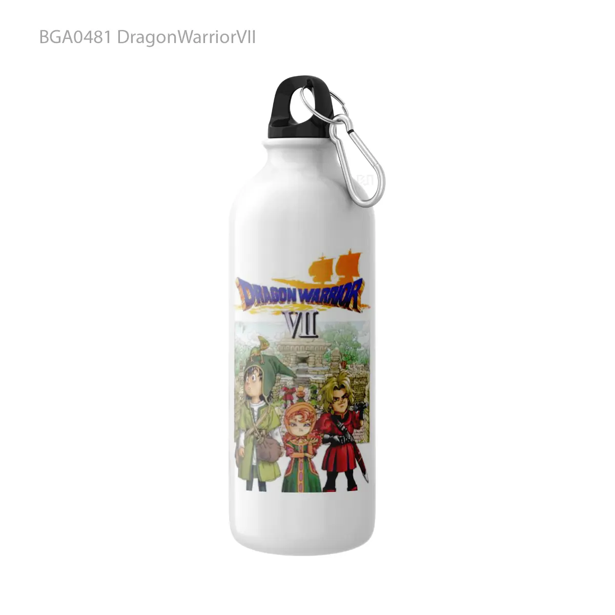 Botol DragonWarriorVII Alat Minum Olahraga Desain Game