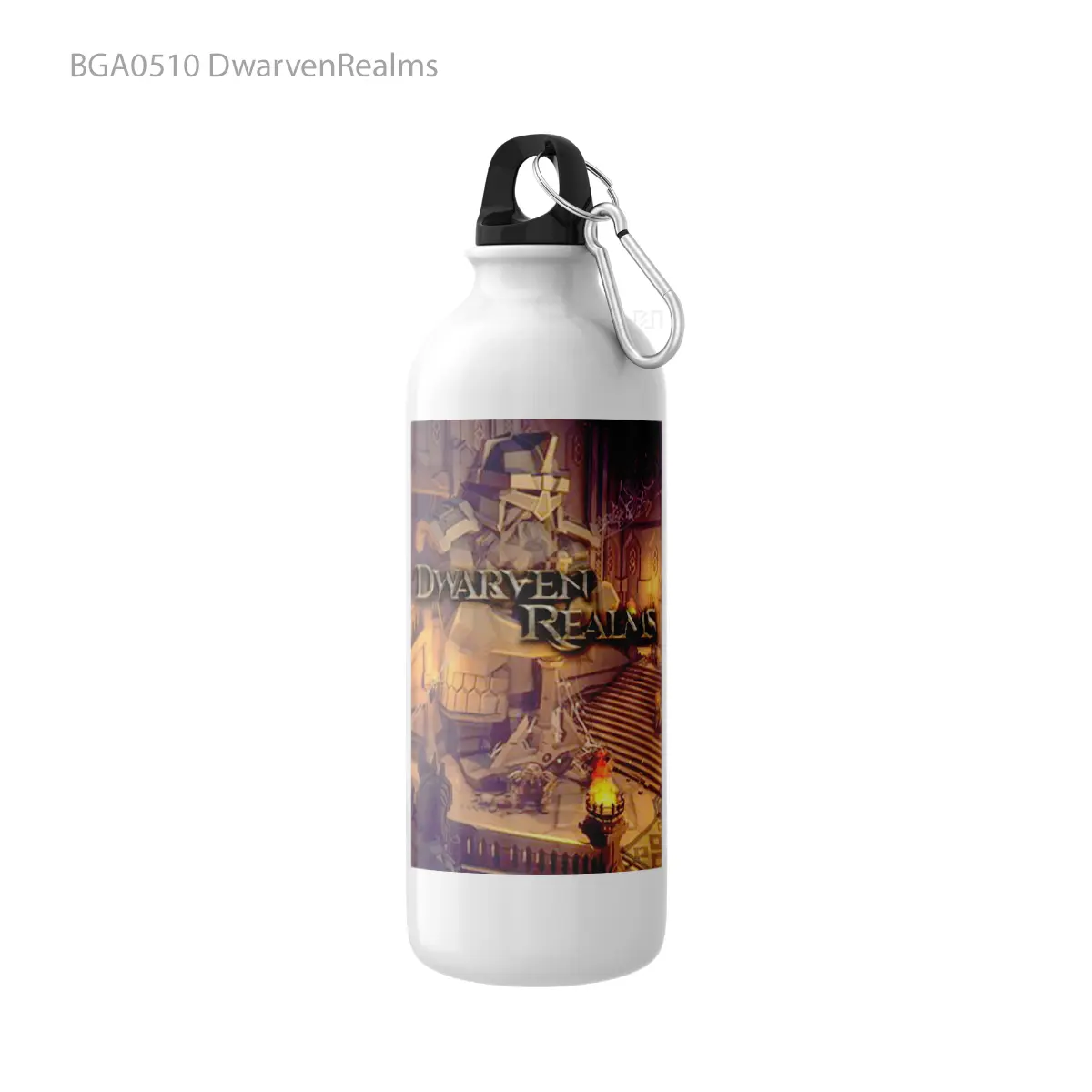Botol DwarvenRealms Alat Minum Olahraga Desain Game