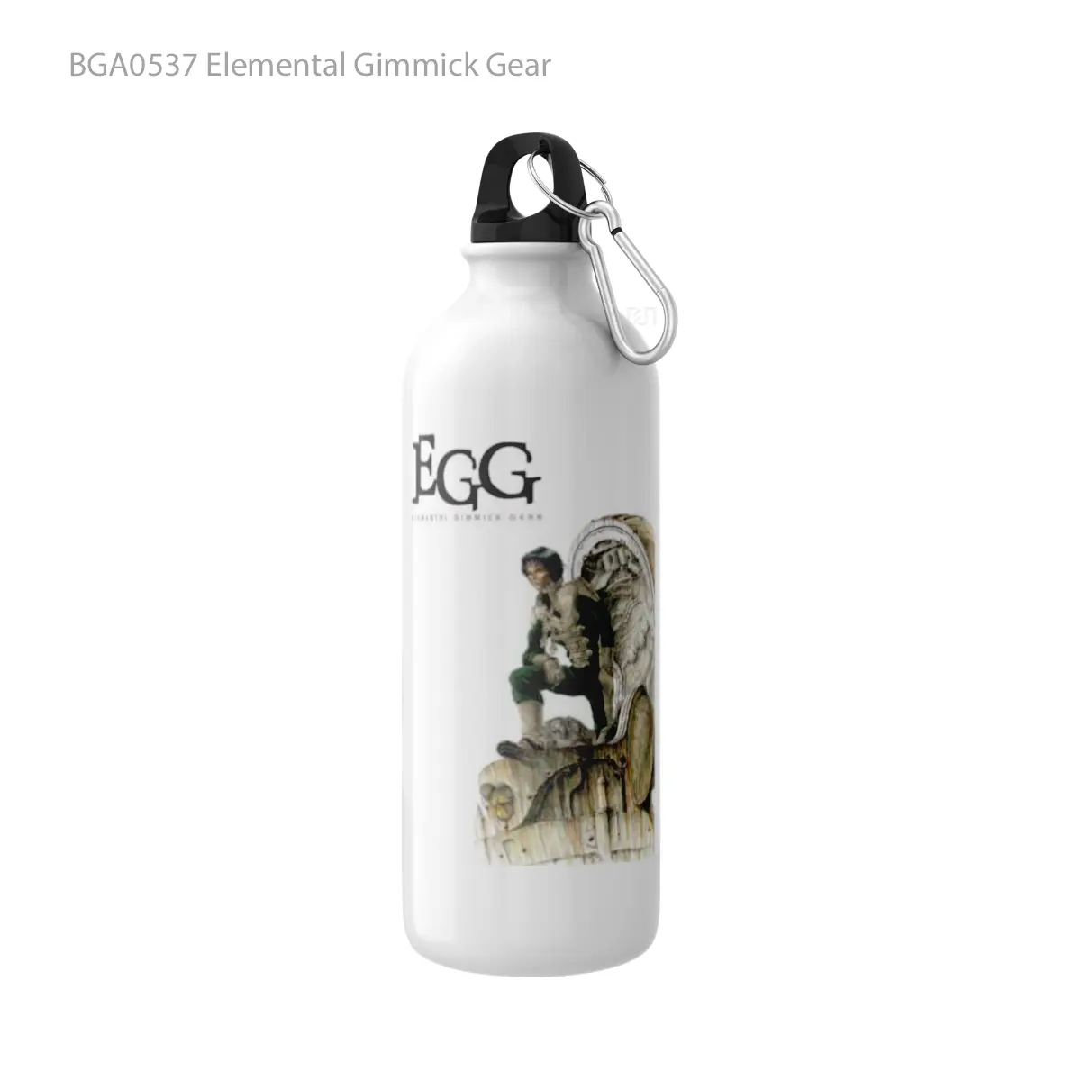 Botol Elemental Gimmick Gear Alat Minum Olahraga Desain Game