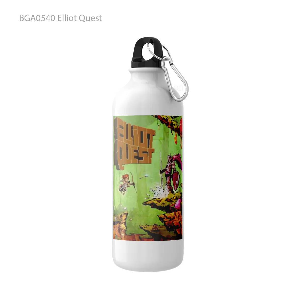 Botol Elliot Quest Alat Minum Olahraga Desain Game