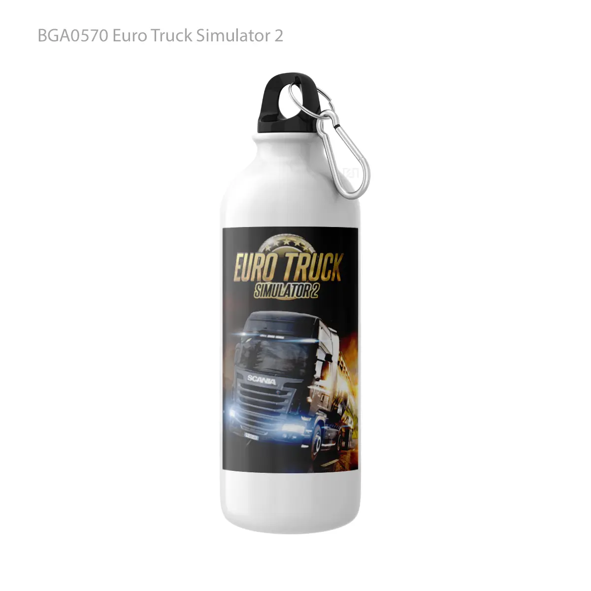 Botol Euro Truck Simulator 2 Alat Minum Olahraga Desain Game