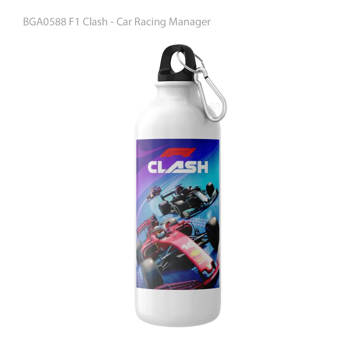 Botol F1 Clash Car Racing Manager Alat Minum Olahraga Desain Game