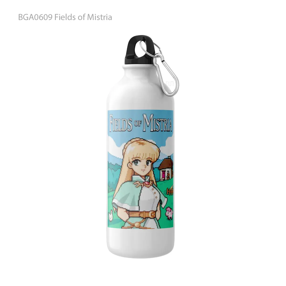 Botol Fields of Mistria Alat Minum Olahraga Desain Game