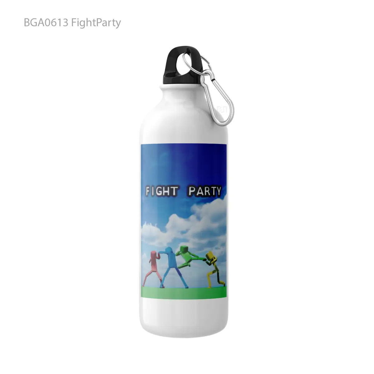 Botol FightParty Alat Minum Olahraga Desain Game