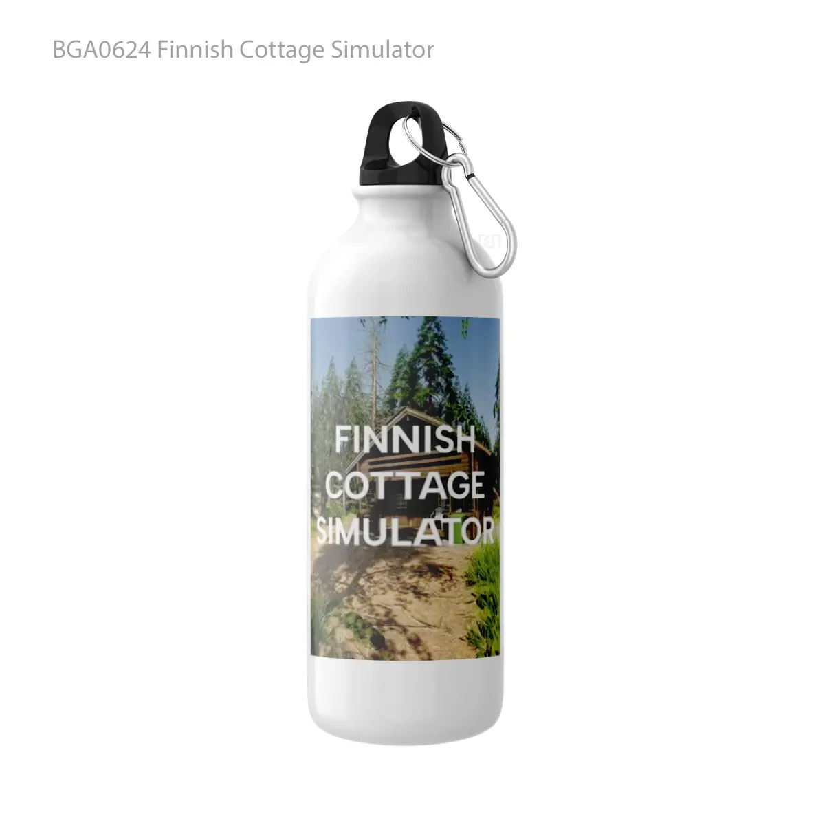 Botol Finnish Cottage Simulator Alat Minum Olahraga Desain Game