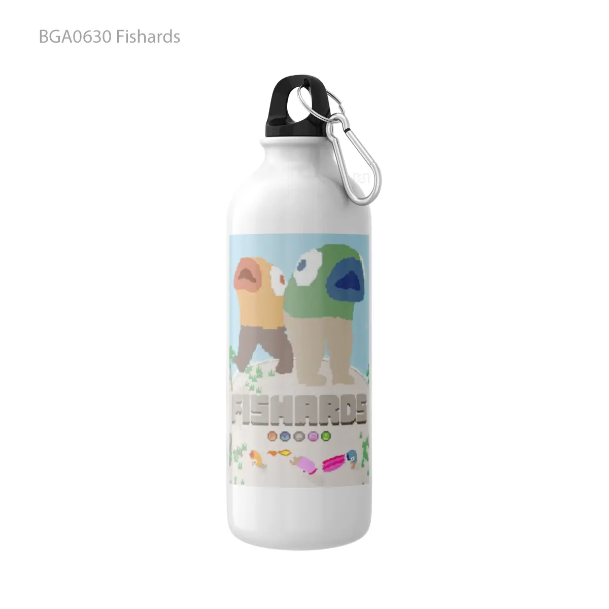 Botol Fishards Alat Minum Olahraga Desain Game