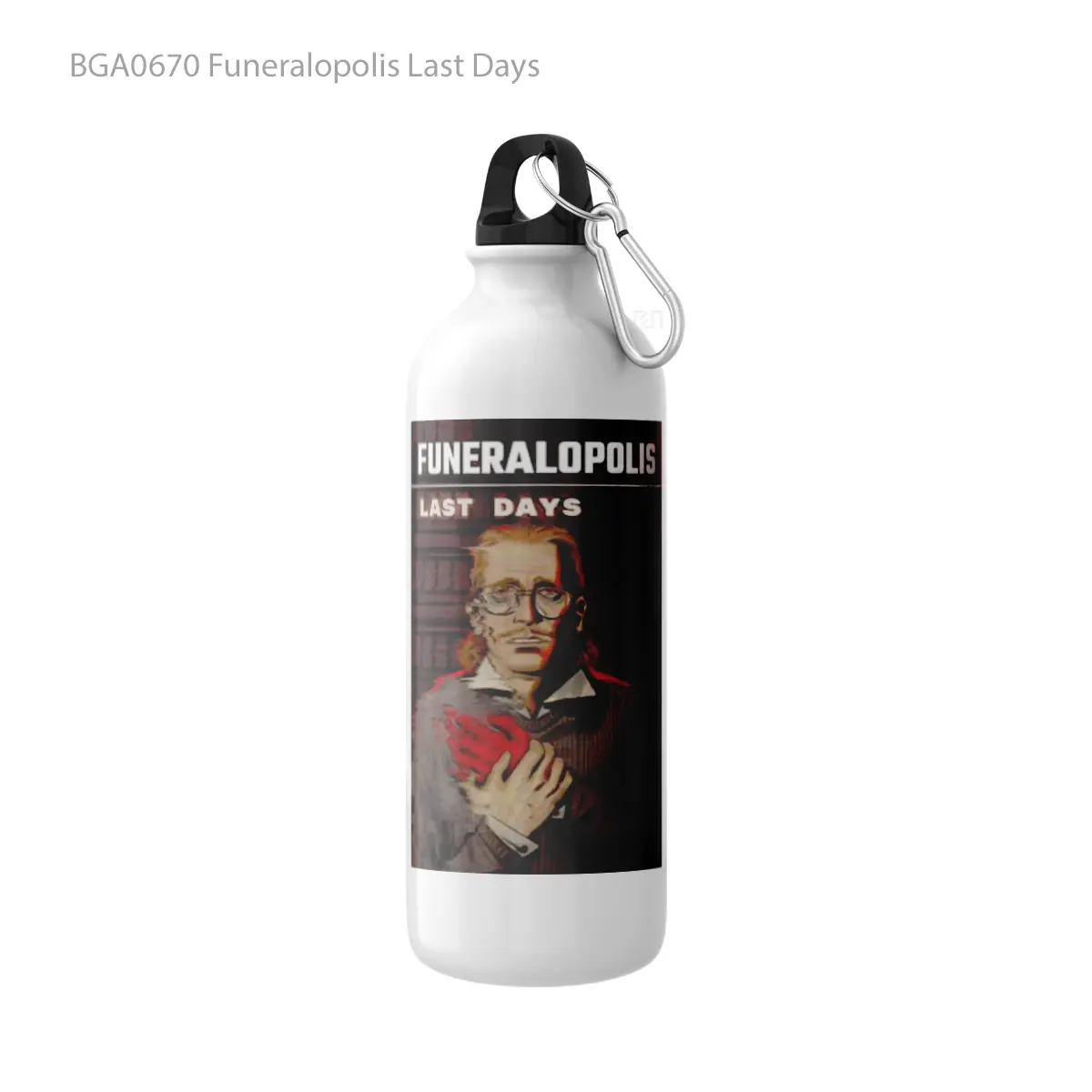 Botol Funeralopolis Last Days Alat Minum Olahraga Desain Game