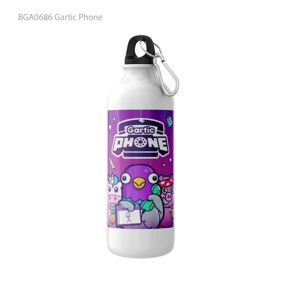 Botol Gartic Phone Alat Minum Olahraga Desain Game