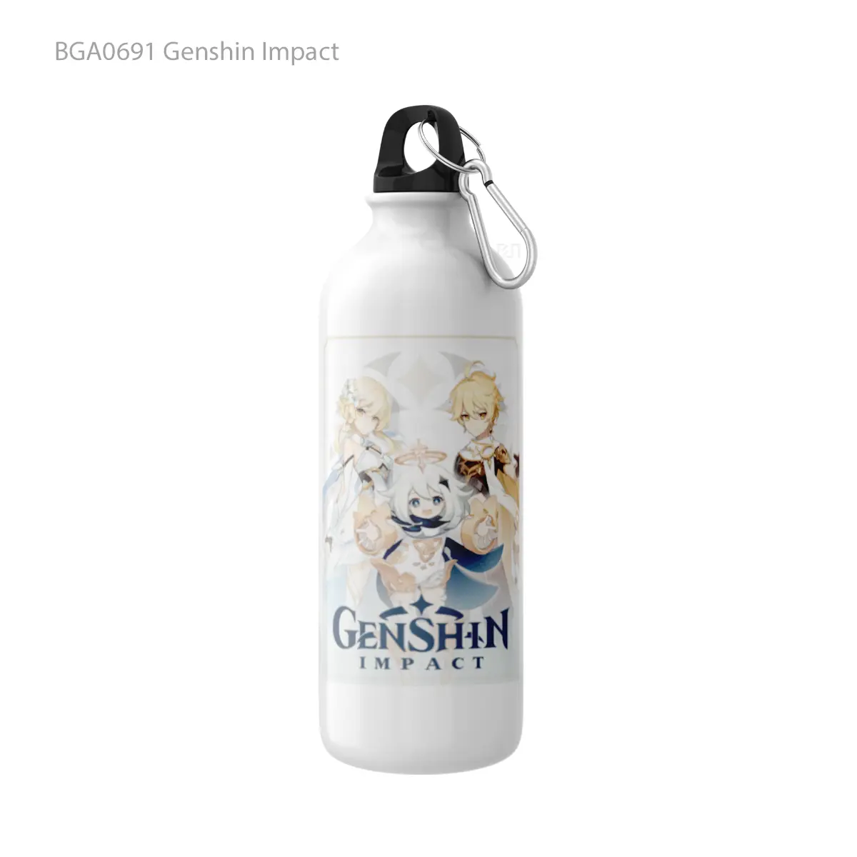 Botol Genshin Impact Alat Minum Olahraga Desain Game