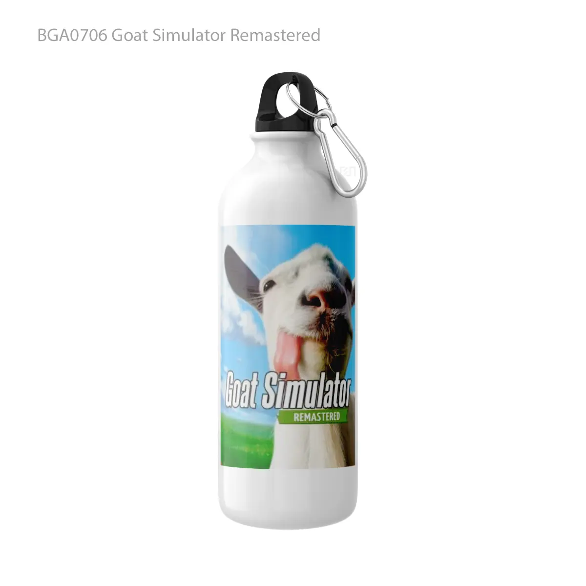 Botol Goat Simulator Remastered Alat Minum Olahraga Desain Game