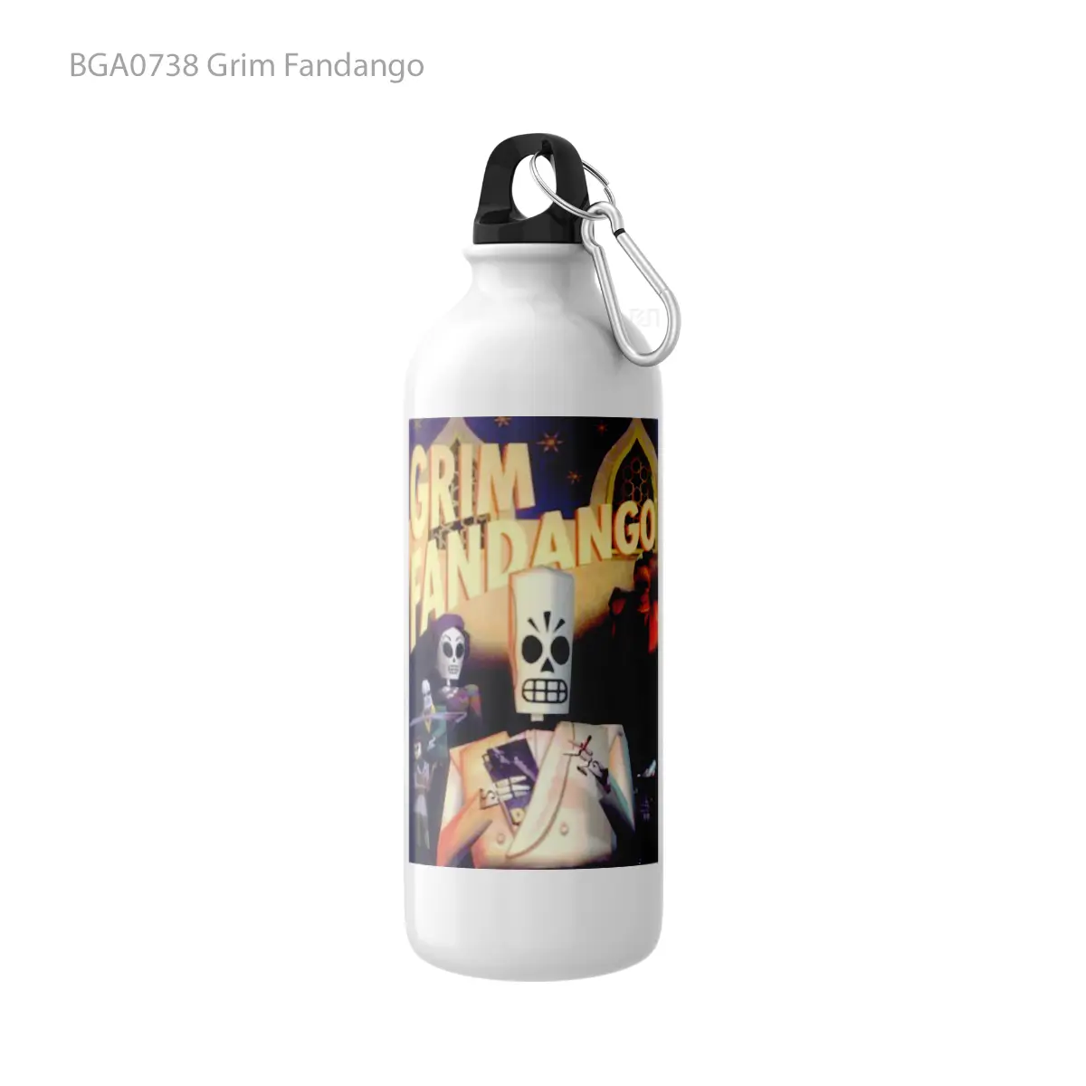 Botol Grim Fandango Alat Minum Olahraga Desain Game