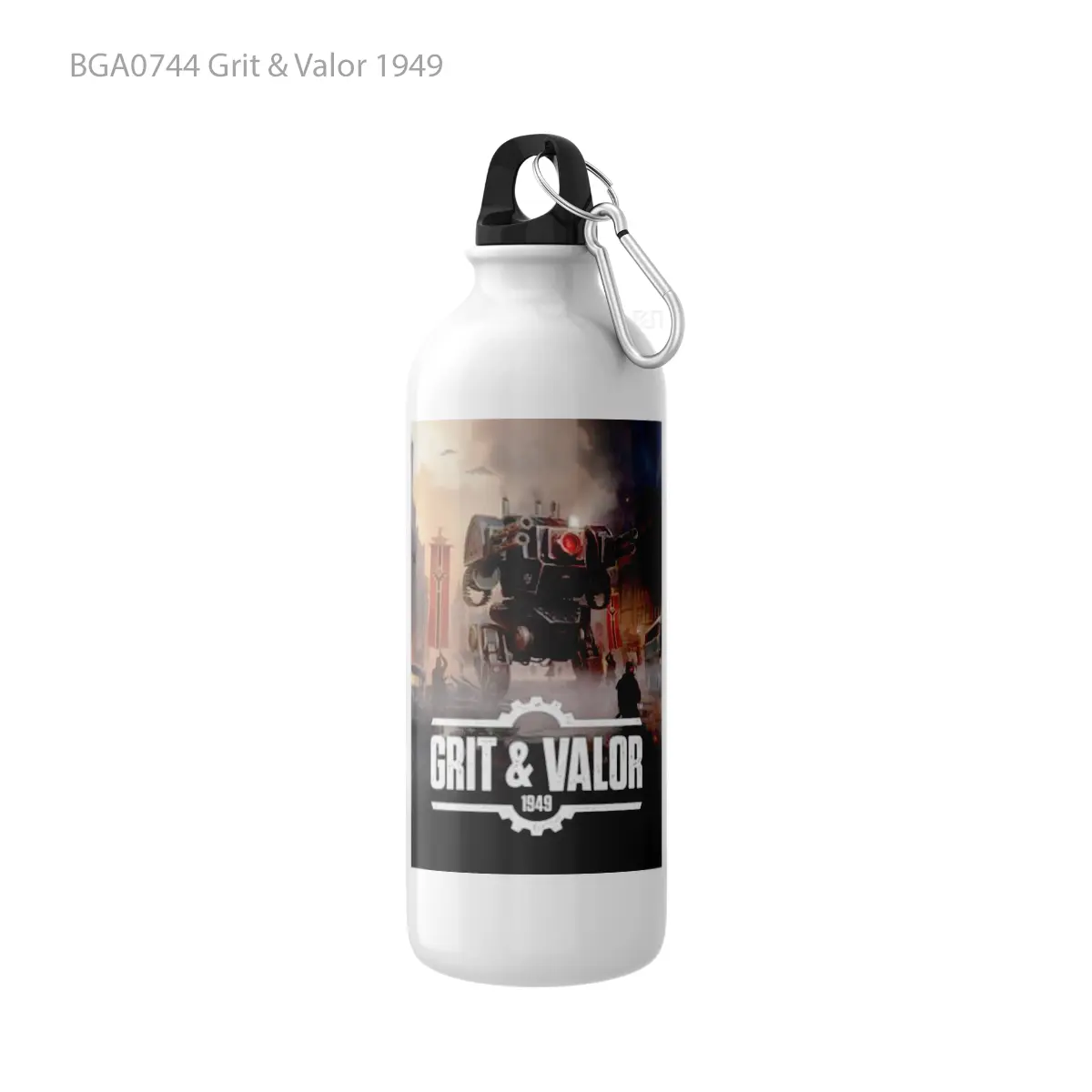 Botol Grit & Valor 1949 Alat Minum Olahraga Desain Game