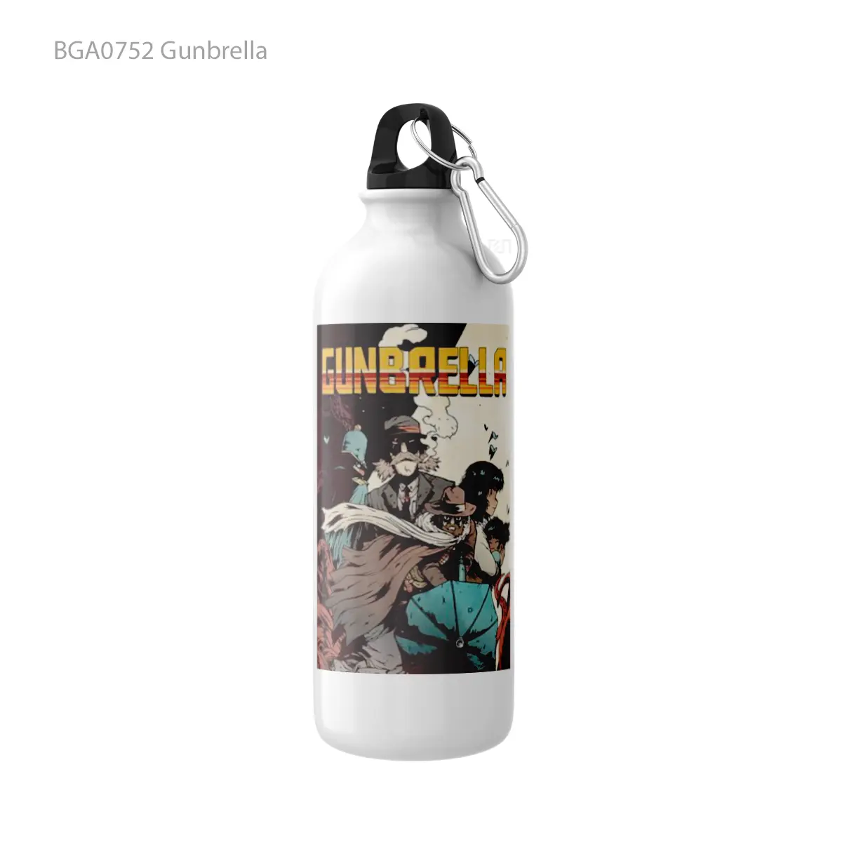 Botol Gunbrella Alat Minum Olahraga Desain Game