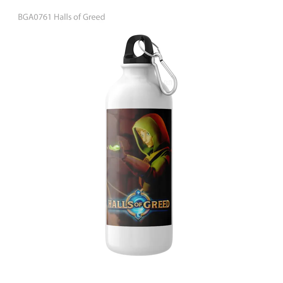 Botol Halls of Greed Alat Minum Olahraga Desain Game