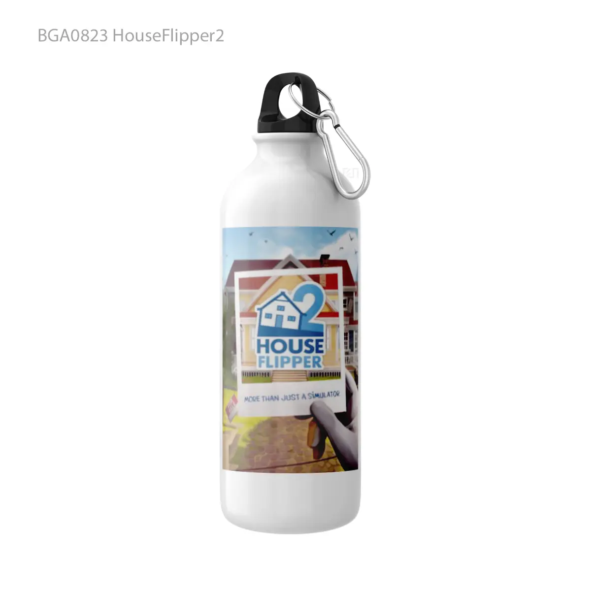 Botol HouseFlipper2 Alat Minum Olahraga Desain Game