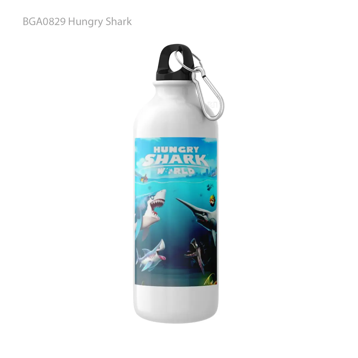 Botol Hungry Shark Alat Minum Olahraga Desain Game