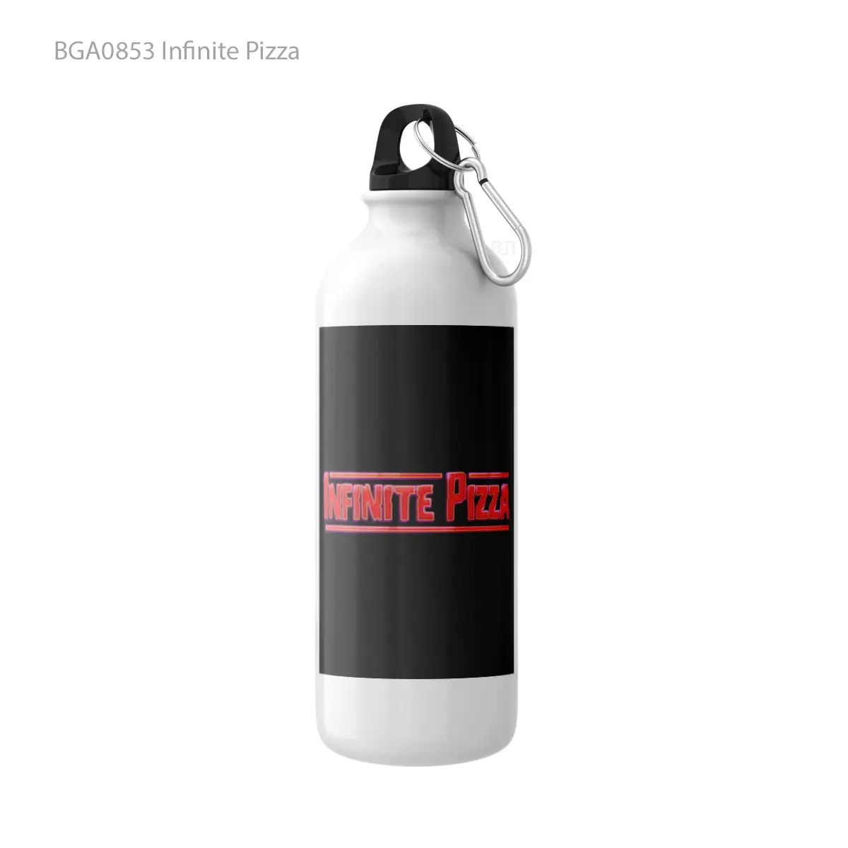 Botol Infinite Pizza Alat Minum Olahraga Desain Game