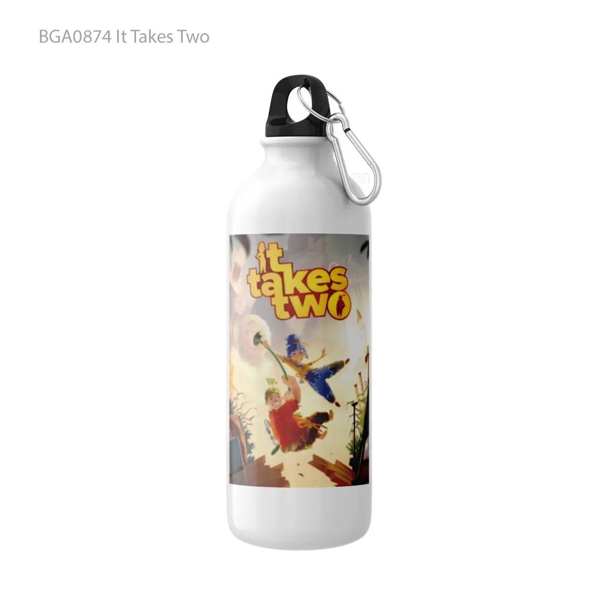 Botol It Takes Two Alat Minum Olahraga Desain Game