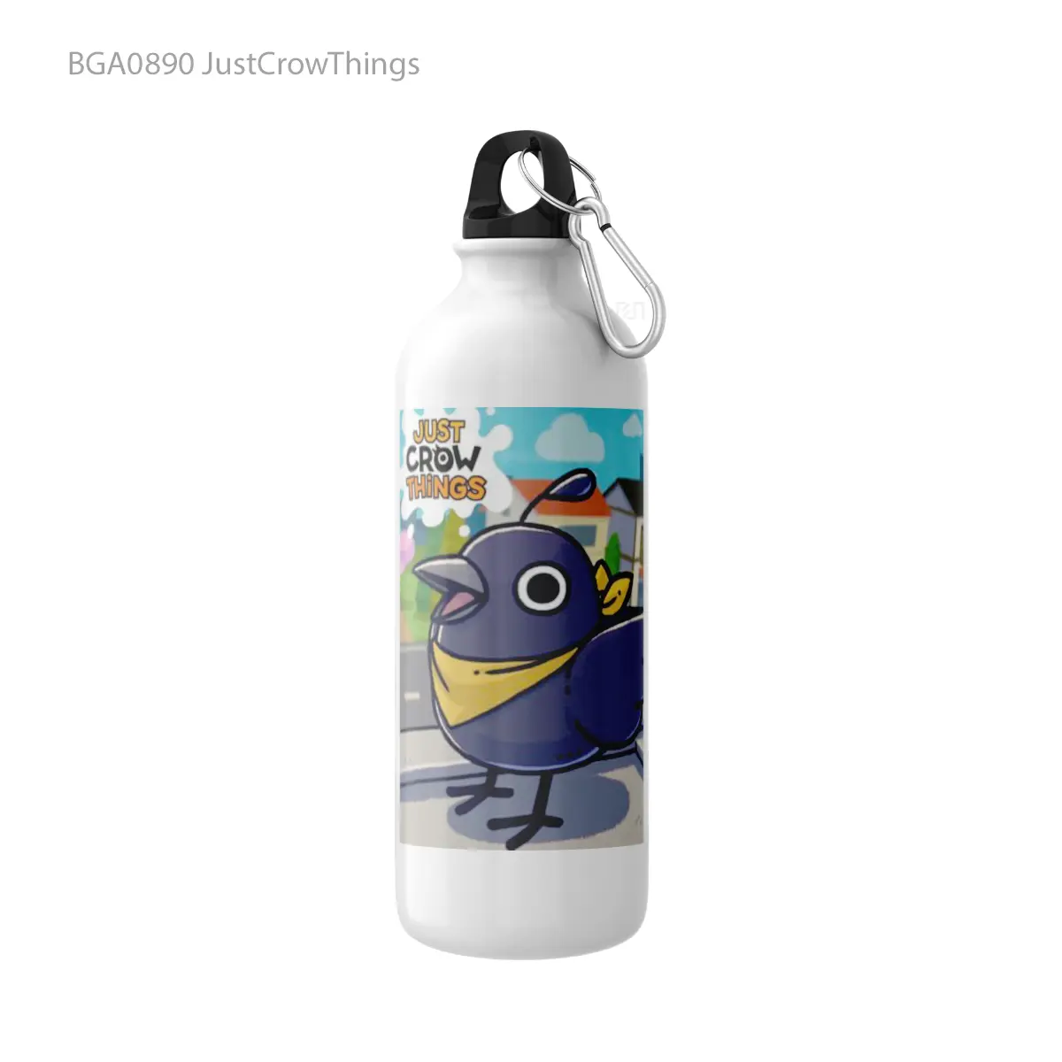 Botol JustCrowThings Alat Minum Olahraga Desain Game