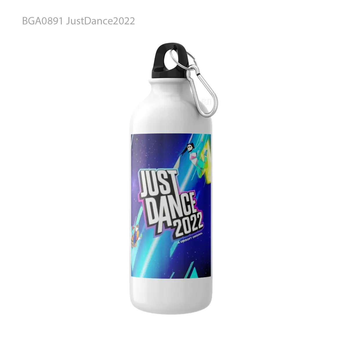 Botol JustDance2022 Alat Minum Olahraga Desain Game