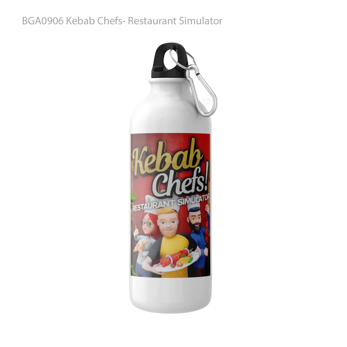 Botol Kebab Chefs Restaurant Simulator Alat Minum Olahraga Desain Game