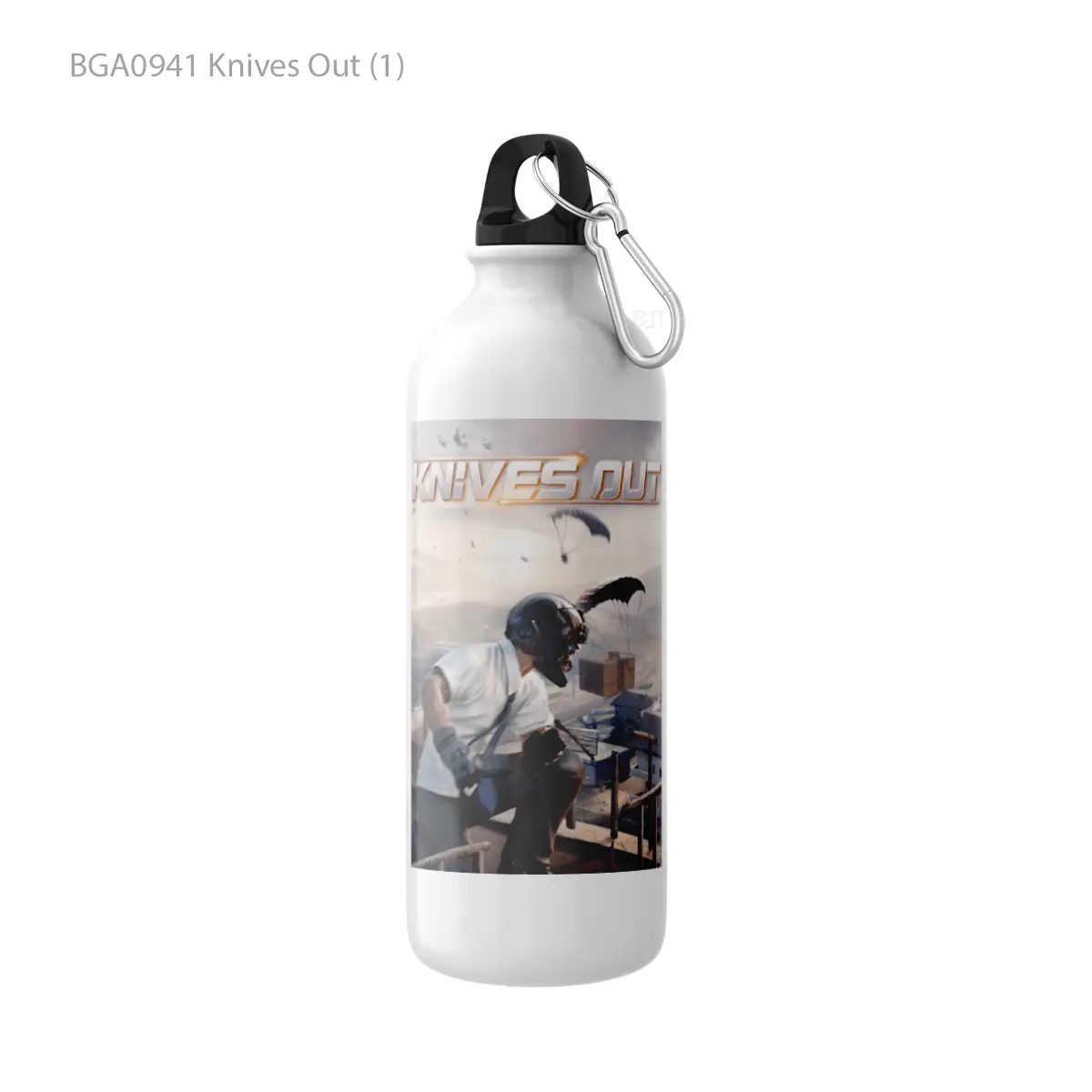 Botol Knives Out (1) Alat Minum Olahraga Desain Game